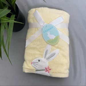 Casaba bunny hand towels